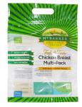 Rotisserie Chicken Packaging Side Gusset Bags , Quad Sealed Bags