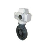 Germany Standard PVC Electric Butterfly Valve For Industrial
