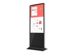 Wholesale Digital Signage 75&quot; Floor Mount 4K Indoor LCD Display Totem Advertising for Shopping Mall from china suppliers