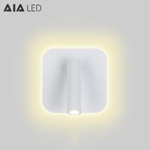 Wholesale Modern bias light led headboard reading wall light 3W hotel bedside reading wall light from china suppliers
