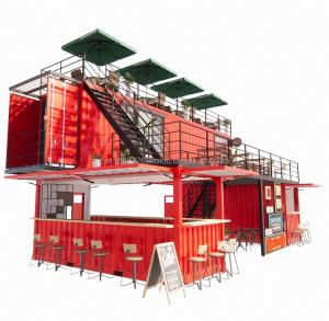 Wholesale Experience the Best of Beer/Coffee/Food Kiosks with Our 40FT Container Bar and Terrace from china suppliers