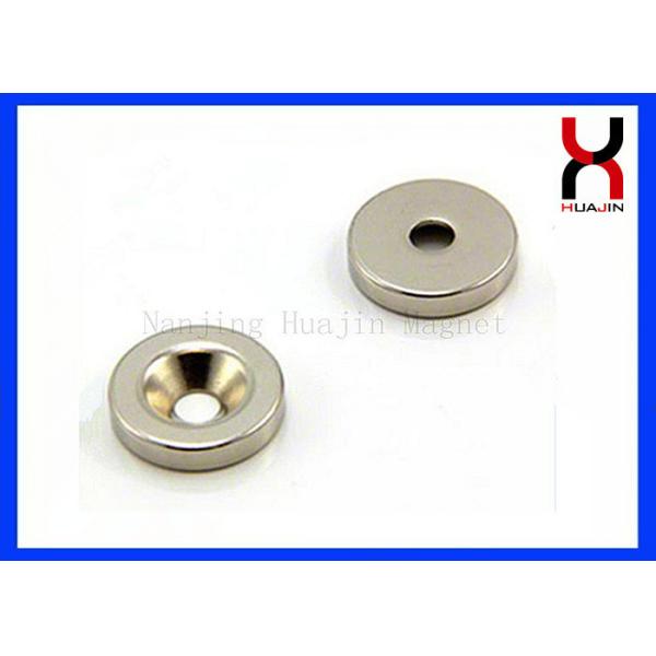 Custom Countersunk Rare Earth Magnets , Strong Countersunk Neodymium Magnets