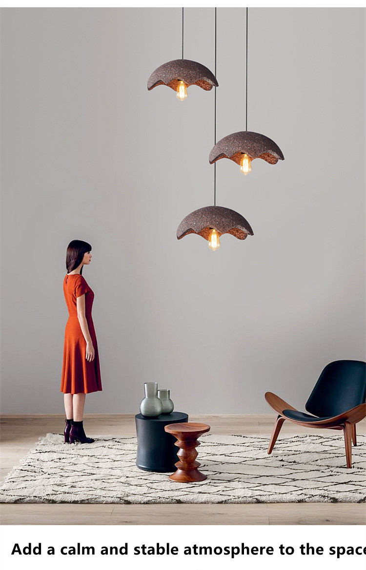 Nordic Restaurant Wabi Sabi LED Chandeliers Designer Home Decoration Pendant Lights（WH-VP-177)