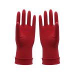 XL Red Latex 45 G - 80 G Rubber Cleaning Gloves
