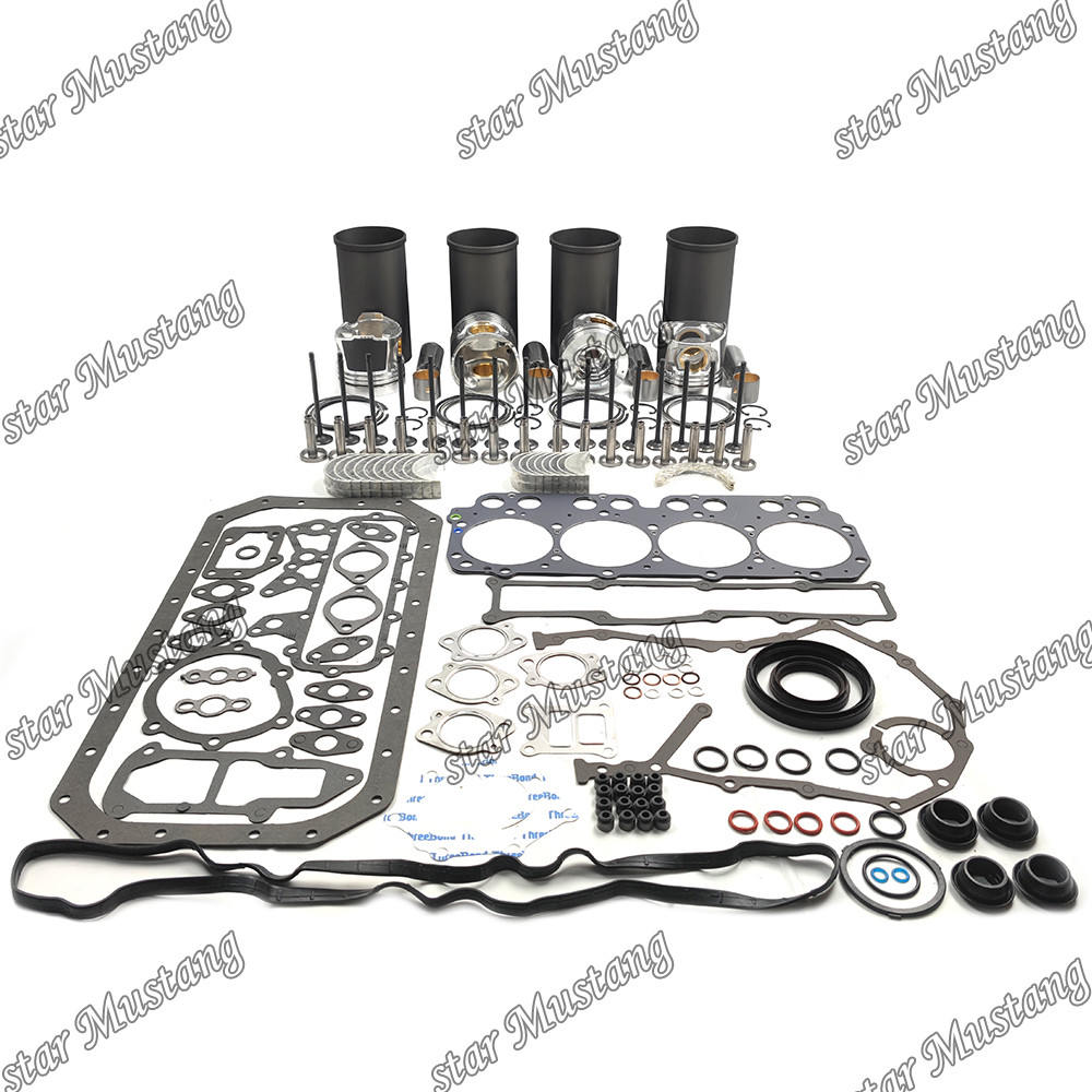 N04CT Diesel Engine Overhaul Repair Kit Components Cylinder Liner Piston Kit Gasket Kit For Hino