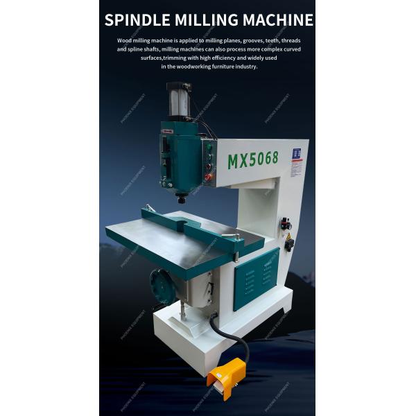 Easy to Operate MX5068 Woodworking Vertical Single Spindle Moulder Milling Machine for Funiture