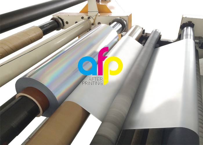 Customized Hologram Logo Service BOPP Holographic Pattern Lamination Film for Shopping Bags Packaging