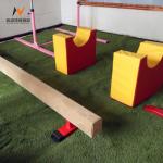 Waterproof Kids Wooden Balance Beam for Gymnastic Equipment 340*45*30cm