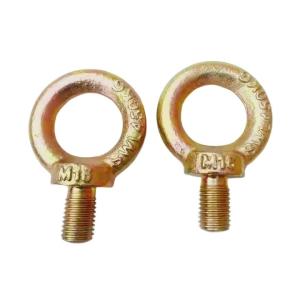 Wholesale Yellow Zinc Plated Steel JIS 1168 Lifting Eye Bolt for Durable and Sturdy Lifting from china suppliers