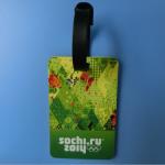 Promotion silicone luggage tag for event games