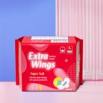 Feminine Hygiene Products Women Extra Long Organic Cotton Menstrual Pads 350mm