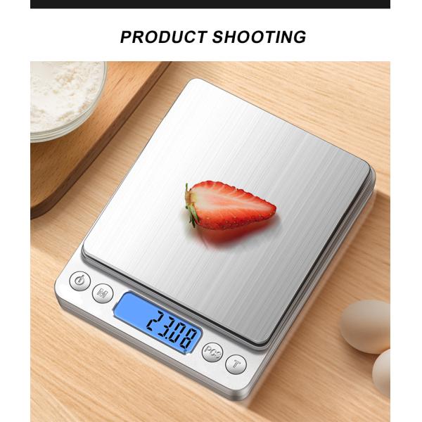 Mini Digital Kitchen Scales 3kg 0.1g 0.01g Weighing Capacity for Lab Balances and Gold Jewelry Weighing in Kitchen