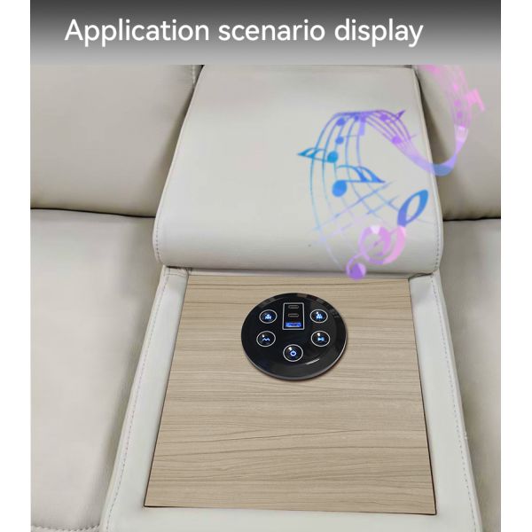 Recliner Couch Sofa Bluetooth Audio System Speaker Music Player USB Charging
