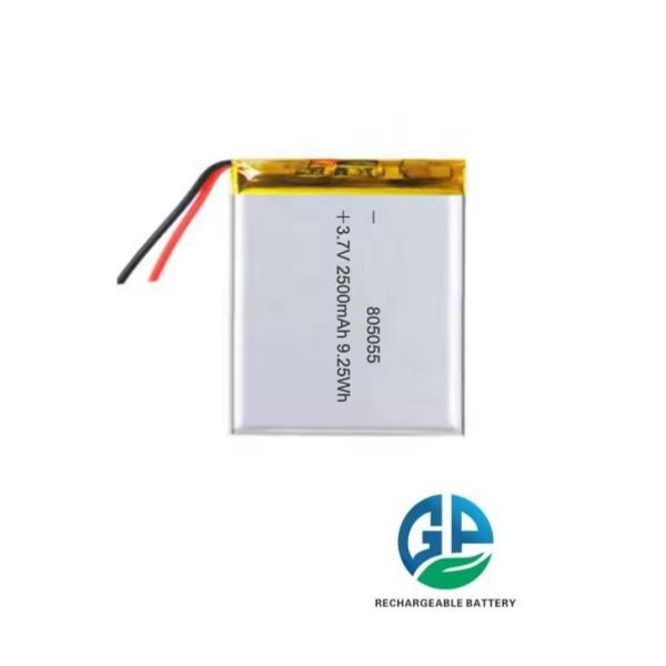KC Rechargeable 3.7v Lithium Polymer Battery Li Ion Lipo Battery 2500mah 805055