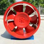 Cast Iron Industrial Axial Flow Exhaust Fan 3KW 2.5KW 380V