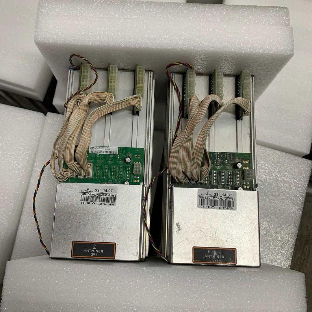 13-14.5TH Dogecoin ASIC Miner Second Hand Bitmain Antminer S9I With PSU