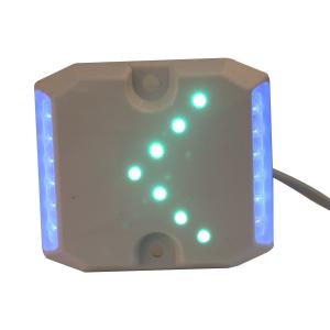Wholesale IP65 Plastic Led Road Stud High Brightness Wired Cable 8000mcd With Green Arrow from china suppliers