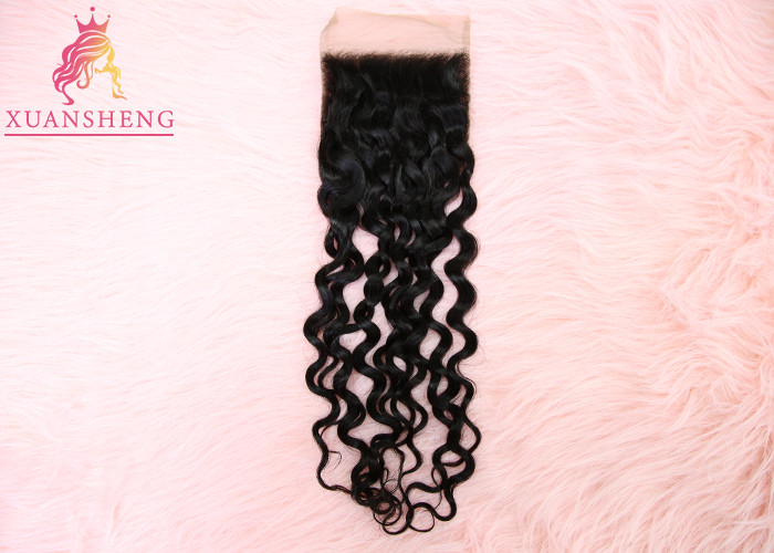 10A Grade 100% Virgin Unprocessed 5*5 Lace Closure Hair Italian Curly Texture