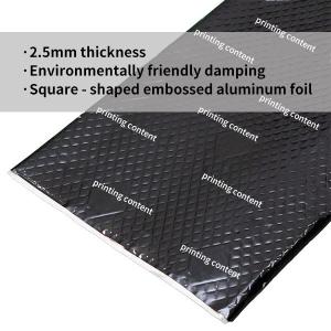 Wholesale 2.5mm automobile sound insulation / rhombus embossed aluminum foil / Anti Vibration Mat from china suppliers