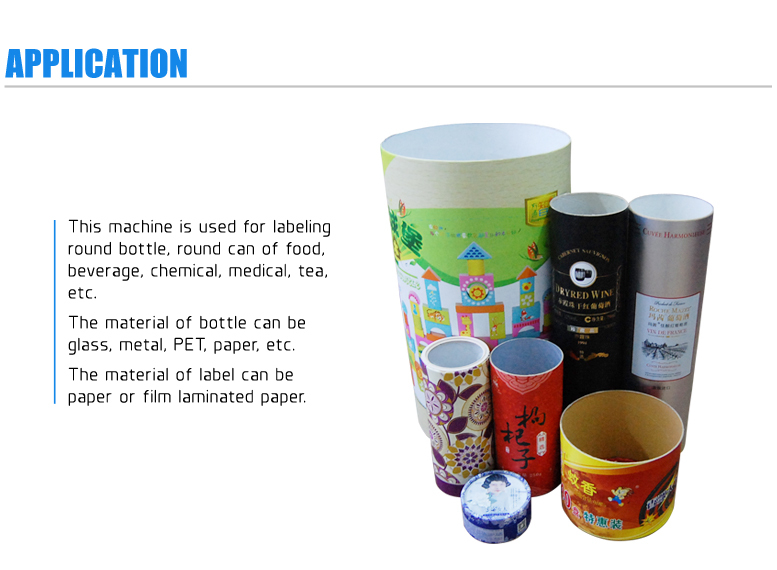 Semi-automatic Tube Labeling Machine