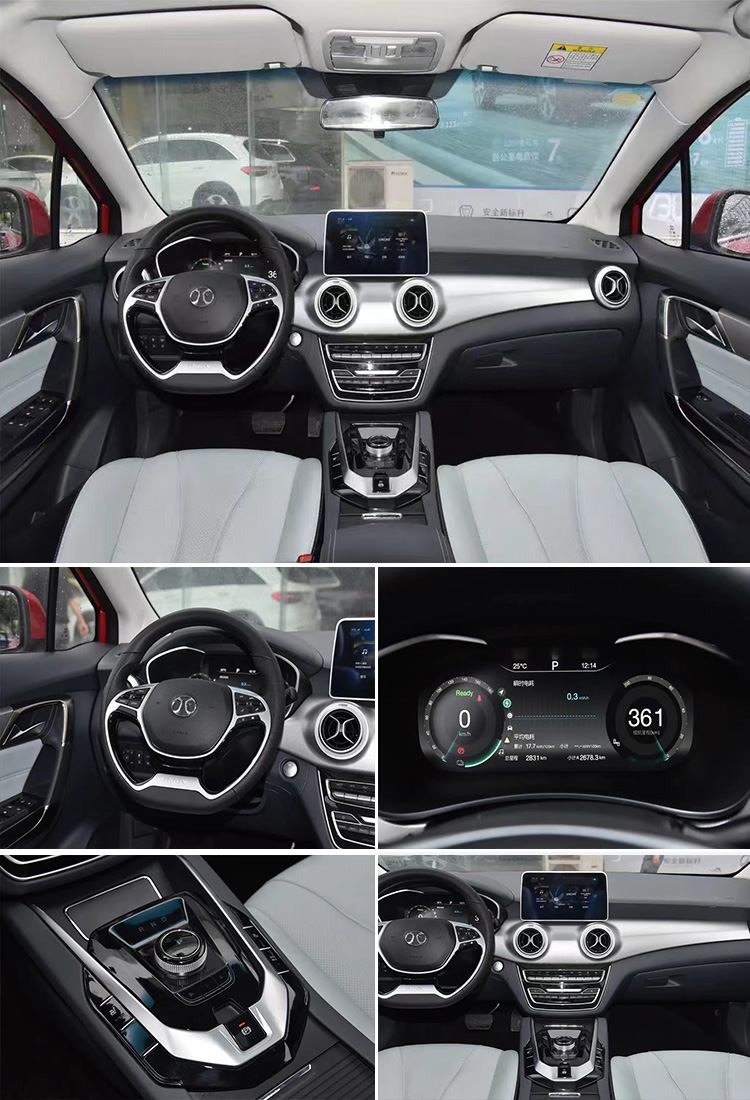 Taxi-Specific 5-Door 5-Seat 100% Electric Car Ideal for European and American Markets