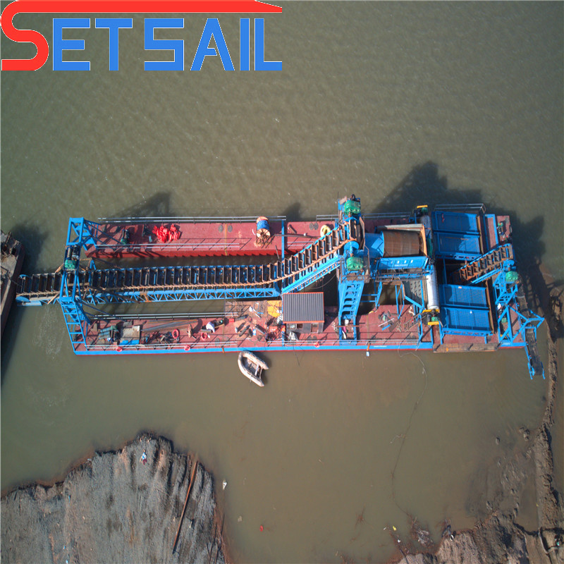 Electric Power Chain Bucket Gold and Diamond Mining Equipment