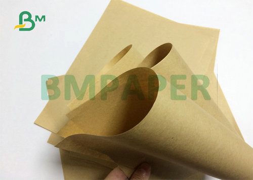 Virgin Pulp 80gsm 85gsm Kraft Golden Paper For Evelopes Manufacturing 73.5 x 54cm