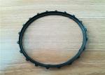 Waterproof Round Rubber Silicone Rings Custom Design Black Sealing Gasket