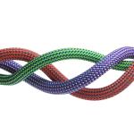 1L Capacity Dynamic 11mm Rock Climbing Safety Rope Regular Style