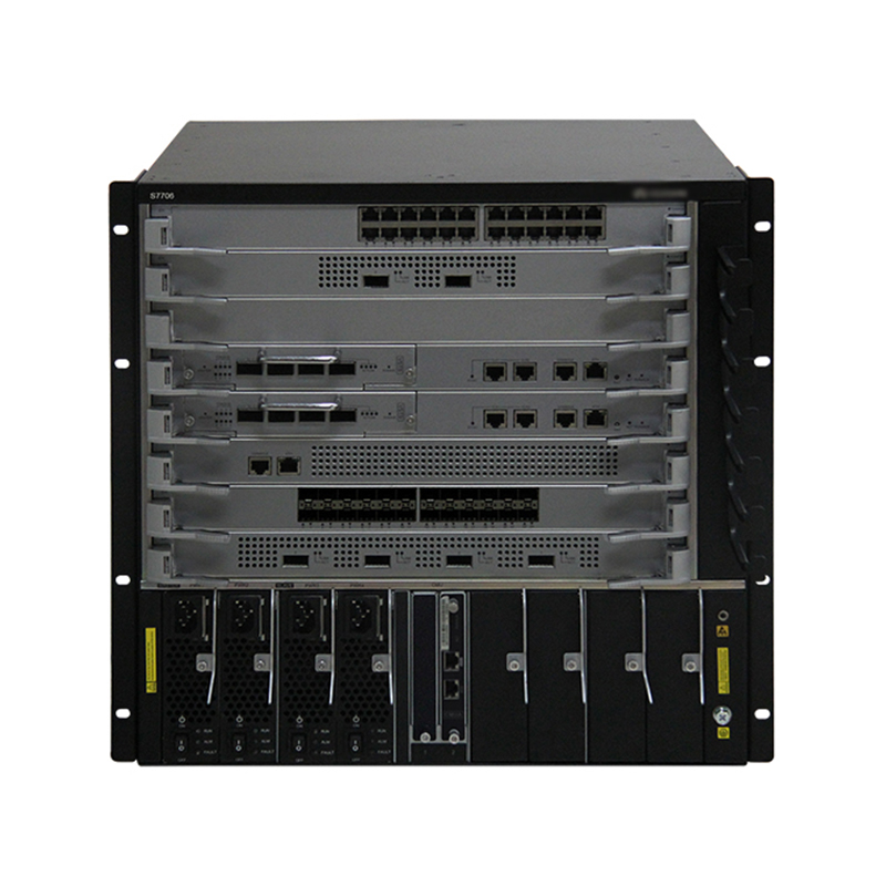 Original S7706 POE Network Switch 4.32 Tbps Dual Main Control Power Supply