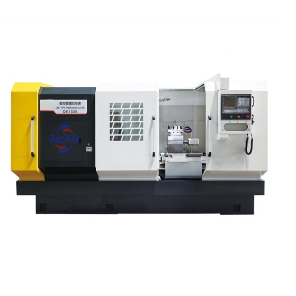 Auto oil country lathe Machine QK1335 Cnc Lathe Big Bore Horizontal Pipe