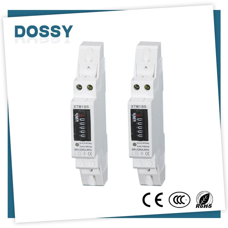 Hot Selling Single Phase DIN Rail Digital Energy Meter