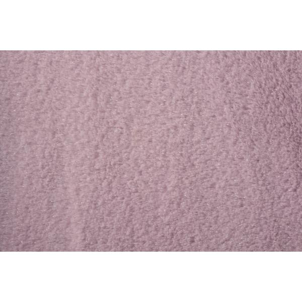 Recycled Soft 100 Polyester Fashion Fabric Silver Silk Plush Faux Fur Rabbit Ferret Fabrics for Women's Clothing Overcoat Bags Shoes