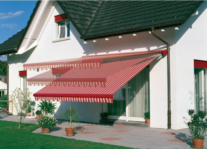 Outdoor Retractable Awning Hardware Aluminium Retractable Awning Arms