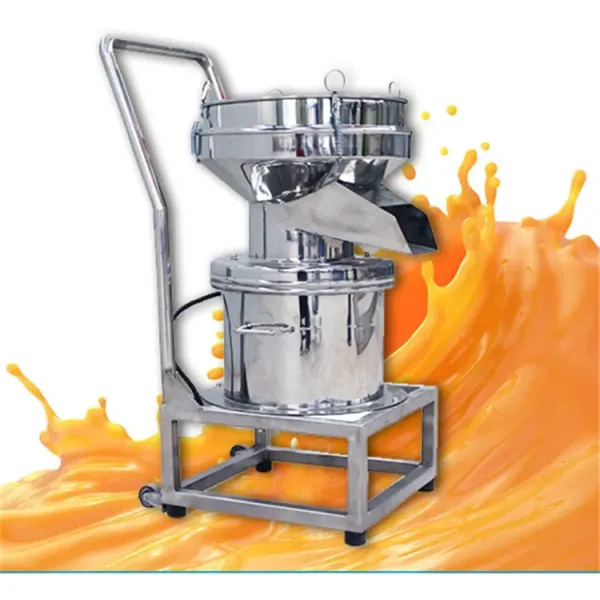 450 Circular Vibratory Sifter Liquid Fruit Juice Vibrating Filter Customized