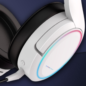 2.4G PC Wireless Gaming Headphones With Volume Control Over Ear Headsets