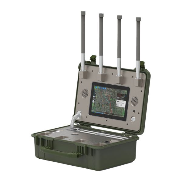 IP54 Portable Drone Detection System With Omni Antenna Systematic Smart Cooling 1-10KM