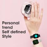 M5 Full Screen Sports Fitness Smart Watch With Blood Pressure Monitor