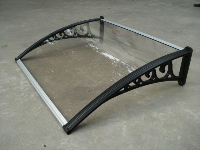 Polycarbonate Clear Sheet Rain Shelter Canopy for Protection in 600mm*600mm Size