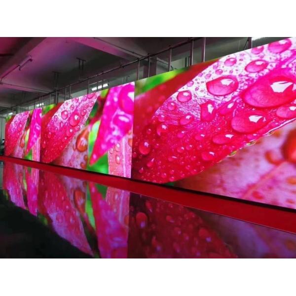 4500 cd/sqm SMD1921 Hanging Led Display Led Stage Curtain Screen Indoor Outdoor