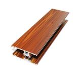 Wood Grain 6063 Aluminum Extrusion Profiles Traditional Building Materials For