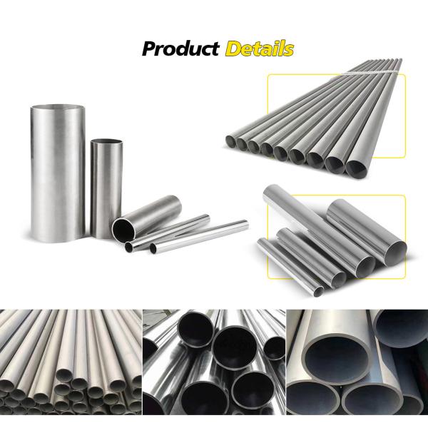 China ASTM AISI ISO Hot Cold Rolled 201 202 304 316 410 420 430 446 300 Series 2b Round Tube Polished Precision Stainless Steel Pipe Industry for Construction