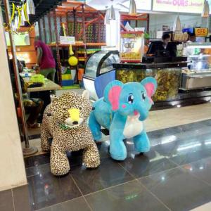 Wholesale Hansel walking stuffed kids amusement park rides electric riding horse from china suppliers