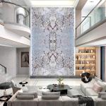Luxury Natural Quartzite Stone Slab Hotel Villa Living Room Wall Decor Kitchen
