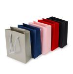 Promotional Gift Paper Cardboard Carry Bags Jewelry Packaging With Handle