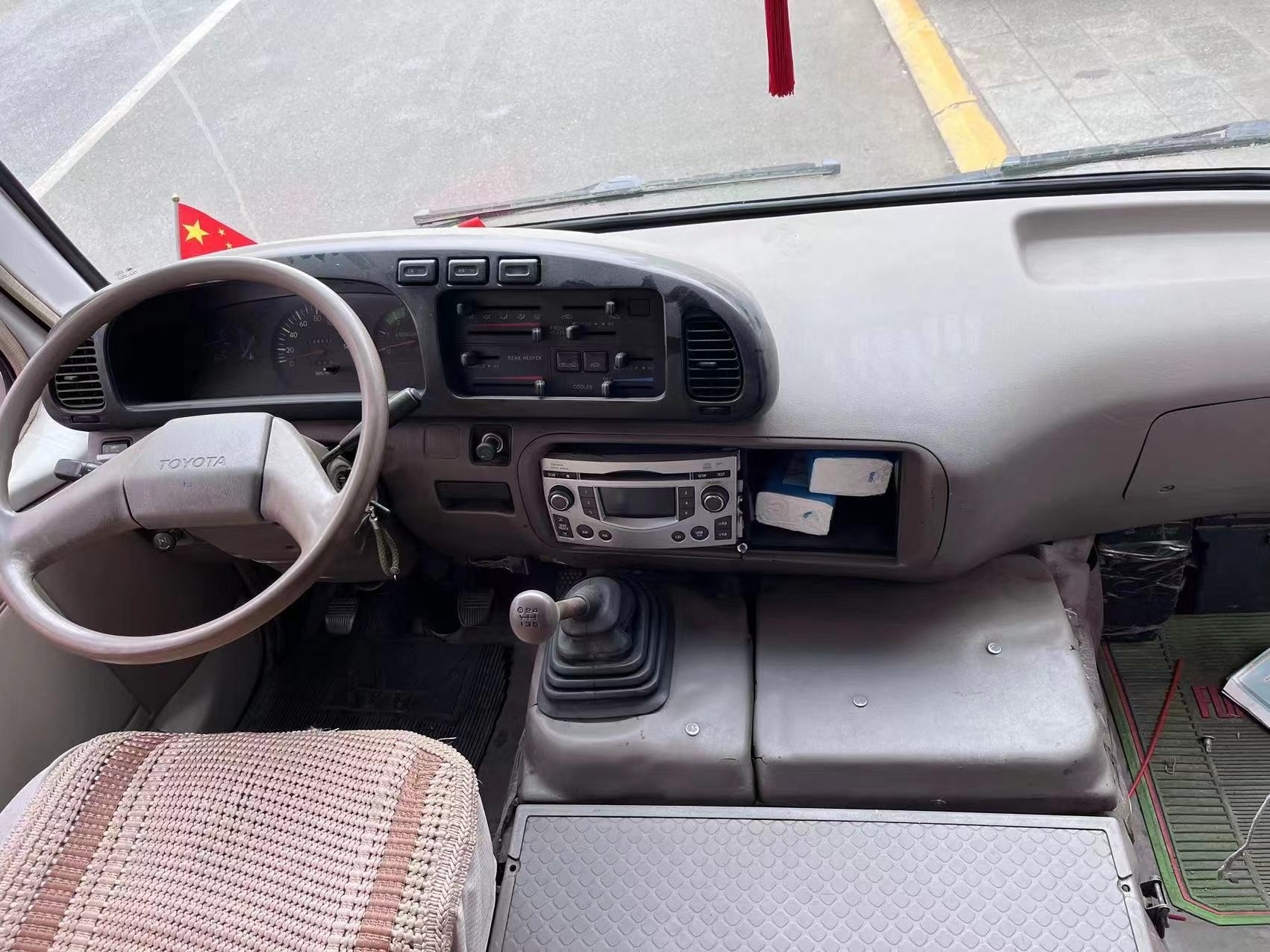 Toyota Coaster Used Bus 29seats 1hz Left Hand Drive Japanese Original