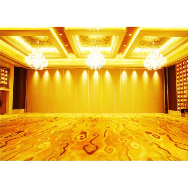 Hotel Movable Partition Wall Construction System Sliding Wall Well Done