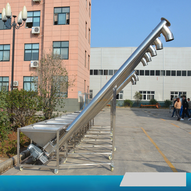 Screw Auger Feeder Customizable Design Easy Maintenance Perfect for Conveying Powder and Granular Materials in Packaging Machines