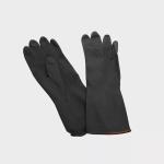 Hot Selling Heavy Duty Latex Safety Gloves Popular Natural Rubber Black