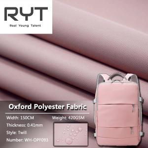 Wholesale Twill Waterproof PVC Oxford Fabric 100% Polyester Woven Fabric from china suppliers
